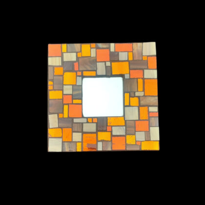 Small Mosaic Mirror Autumn Colours
