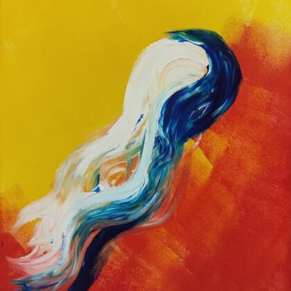 Harmonies<br>40x50 cm, enamel on canvas