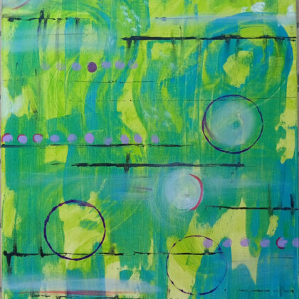 Cantata<br>60 x 80 cm, Acrylic on canvas