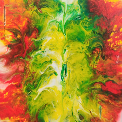 Emergente<br>30 x 40 cm, acrylic on canvas