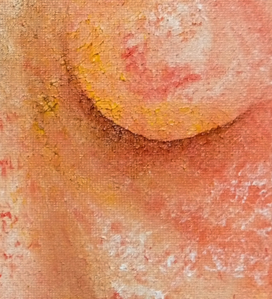 Watchers 1<br>20x20cm, oil on canvas - Image 4