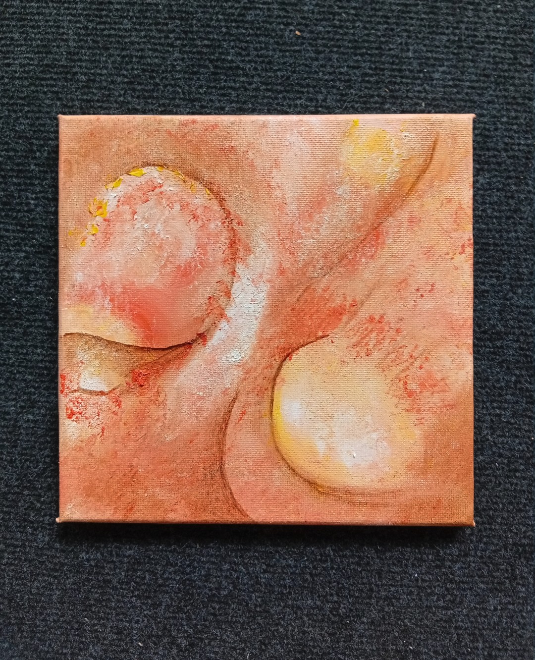 Watchers 2<br>20x20cm, oil on canvas - Image 2