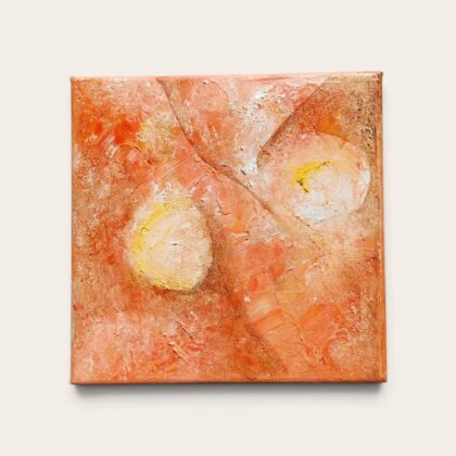 Watchers 3<br>20x20cm, oil on canvas