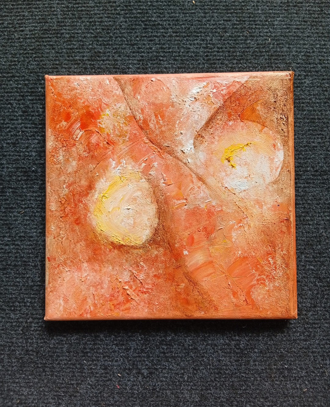Watchers 3<br>20x20cm, oil on canvas - Image 2