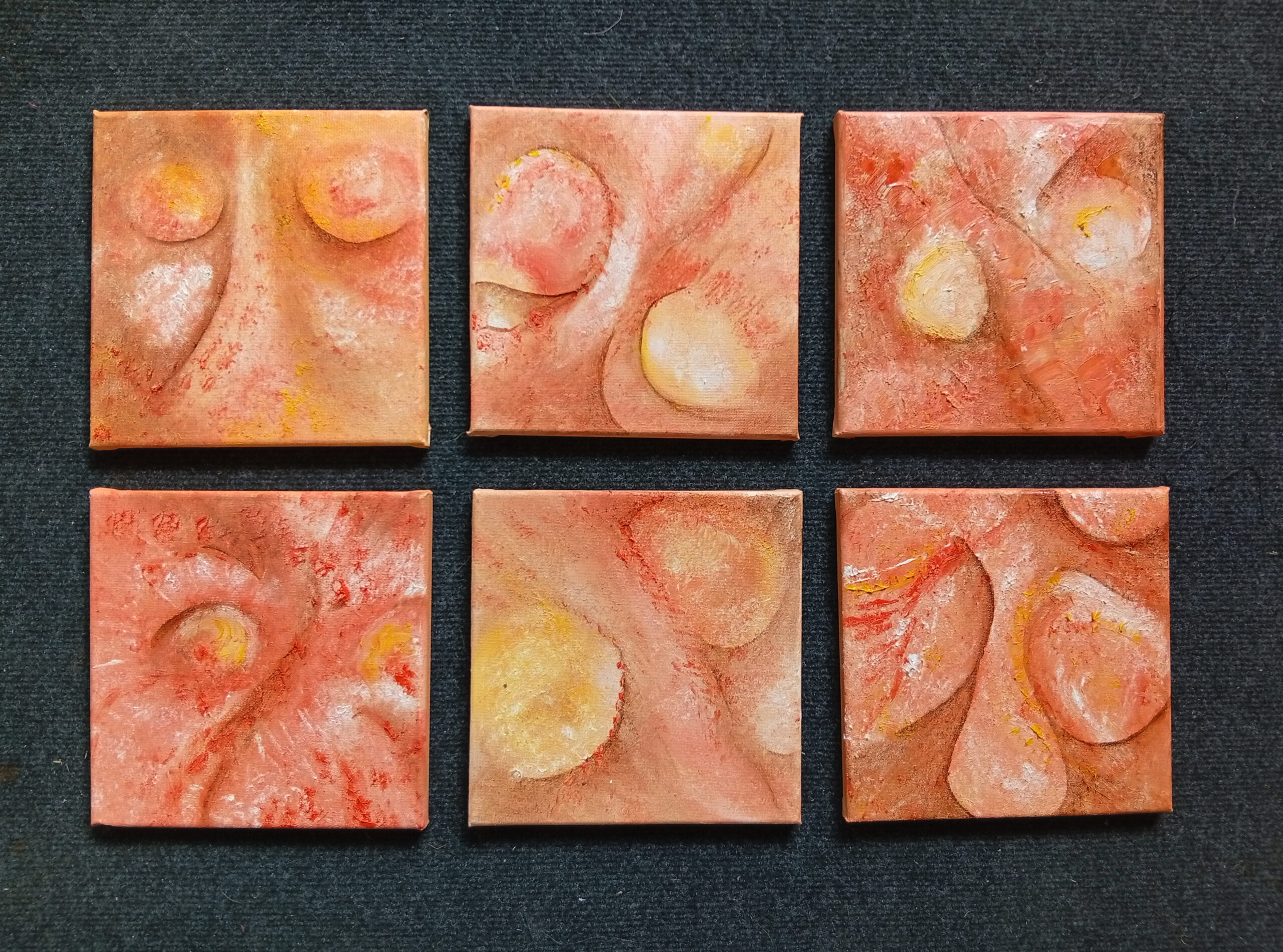 Watchers 1<br>20x20cm, oil on canvas - Image 12